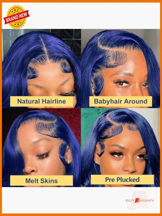 30 Inch Lace Front Wig Human Hair 13x4 HD Transparent Lace Straight Wig 180% main image 6